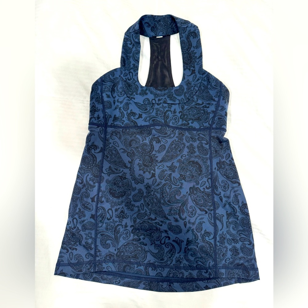Lululemon paisley printed tank - size 6